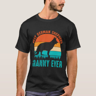 Best German Shepherd GRANNY EVER Vintage T-Shirt
