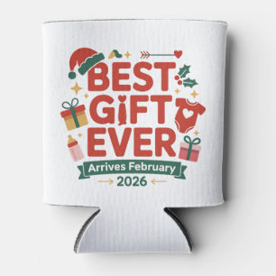 Best Gift Arrives in Febuary 2026 Christmas Couple Can Cooler