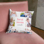 Best Gift Editable Colour Photo Throw Pillow<br><div class="desc">Background colour can be customised online (to any colour!). Designed by Berry Berry Sweet {www.berryberrysweet.com}</div>
