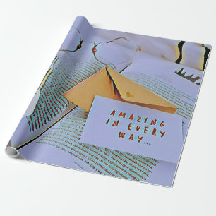 Best gift for book lover wrapping paper