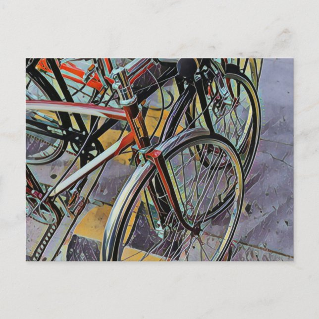 Best gift for cycling lover postcard (Front)
