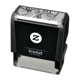 Best gift for cycling lover self-inking stamp