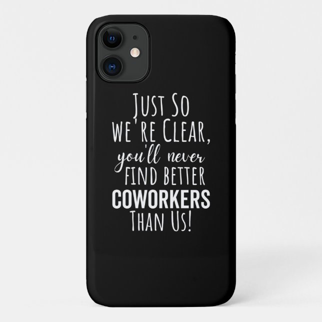 BEST GIFT FOR LEAVING COWORKERS Case-Mate iPhone CASE (Back)