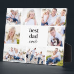 Best Gift Personalised Colour Photo Desktop Plaque<br><div class="desc">Simply personalise with your text and photo(s) and create a one-of-a-kind gift for yourself or someone you love! Background colour can be changed to any colour of your choice!</div>