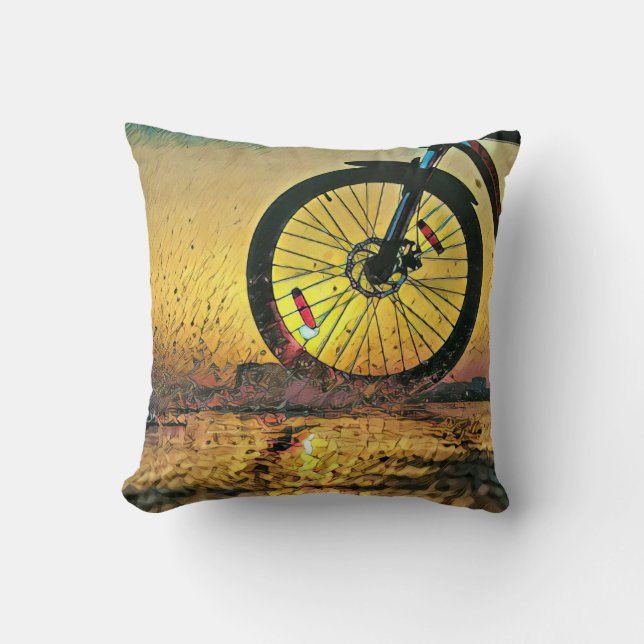 Best gifts for cyclists cushion (Front)