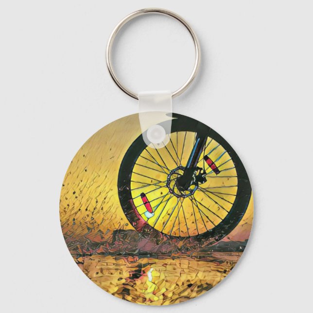 Best gifts for cyclists key ring (Front)