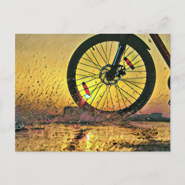 Best gifts for cyclists postcard (Front)
