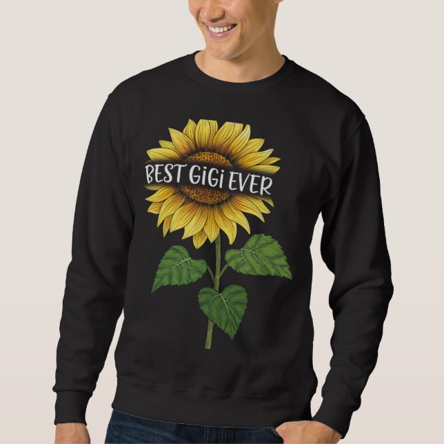 Best GiGi Ever Sunflower Sweatshirt (Front)