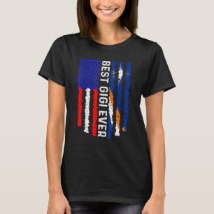 Best Gigi Ever Us Marshall Islands Flag Mother's D T-Shirt