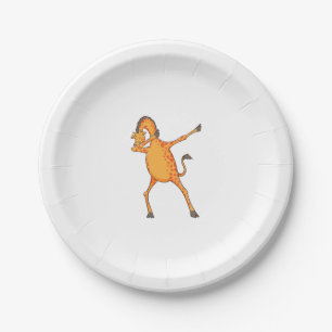 Best Giraffe Art For Men Women Adult Giraffe Print Paper Plate
