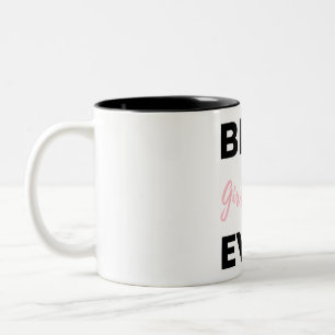 Best Girlfriend Ever Black Two-Tone Coffee Mug