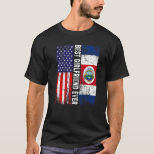 Best Girlfriend Ever Mother's Day Costa Rica Us F T-Shirt