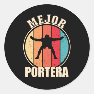 Best Goalkeeper Classic Round Sticker