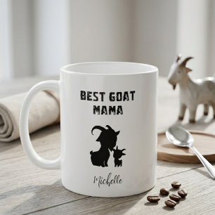 Best Goat Mama Ever Funny Farm Animal Lover Coffee Mug