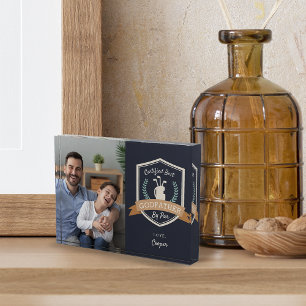 Best Godfather By Par Father's Day Golf Photo Block