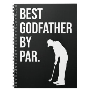 Best Godfather By Par Uncle Golf Gifts Notebook