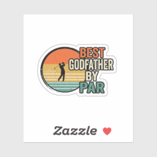 Best Godfather by Par Vintage Golf Vector Design_1