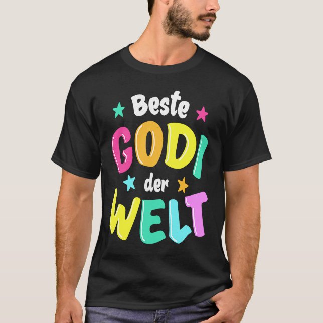Best Godi in the World  Godmother T-Shirt (Front)
