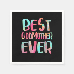 Best Godmother Ever T-Shirt Mother's Day Napkin