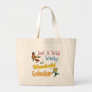 Best Godmother Gifts Large Tote Bag