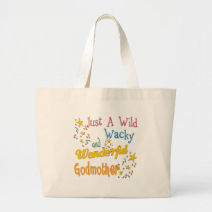 Best Godmother Gifts Large Tote Bag