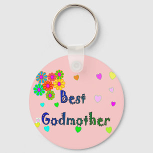 Best Godmother Key Chain