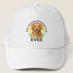 Best Golden Retriever Dad Ever Trucker Hat