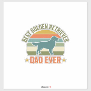 Best Golden Retriever Dad Ever Vintage Dog Shirt_1