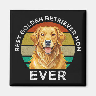 Best Golden Retriever Mum Ever Magnet
