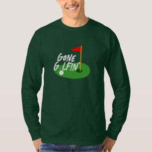 Best Golf GIf Idea Funny Gone Golfing T-Shirt