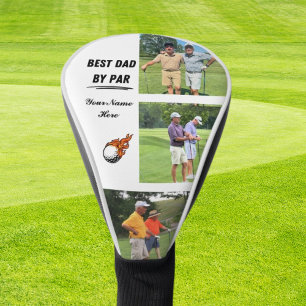 Best Golf Gifts For Dad Personalised Photo & Name Head Cover