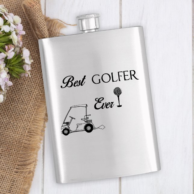 Best Golfer Hip Flask (Creator Uploaded)