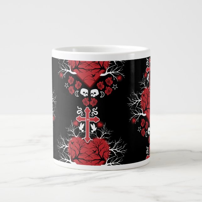 Best Gothic Gift Accessories Large Coffee Mug (Front)