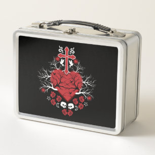 Best Gothic Gift Accessories Metal Lunch Box