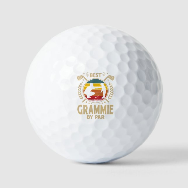 Best GRAMMIE By Par Golf Balls (Front)
