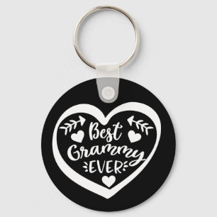 Best Grammy Ever Heart Design Key Ring