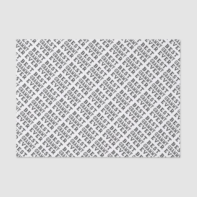 Best Grammy Ever Tissue Paper (Front)
