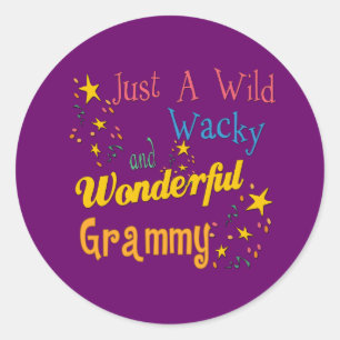 Best Grammy Gifts Classic Round Sticker