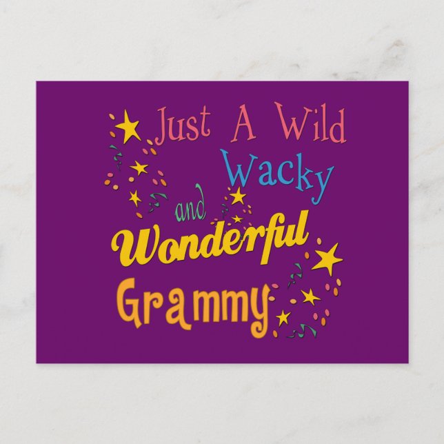 Best Grammy Gifts Postcard (Front)