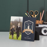 Best Grampa By Par | Golf Grandpa Photo Plaque<br><div class="desc">Celebrate a golf-loving grandpa this Father's Day or Grandparents' Day with this awesome custom photo plaque. Design features a golf themed badge bearing the words "Best Grampa By Par" with green laurels and a golf bag,  alongside a photo of his grandchildren. Personalise with names or a custom message.</div>