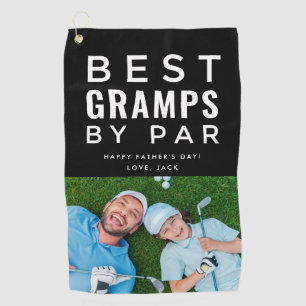 Best Gramps By Par Photo Golf Father's Day  Towel