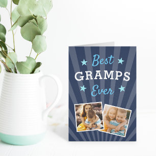 Best Gramps Ever Father's Day Photo Card