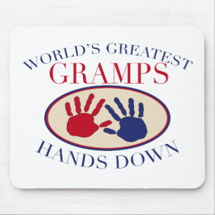 Best   Gramps Hands Down Mouse Pad