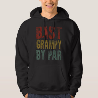 Best Grampy By Par Fathers Day Grandpa Golf Golfin Hoodie