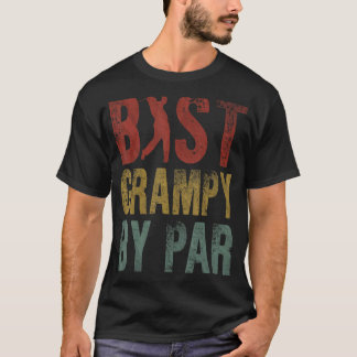 Best Grampy By Par Fathers Day Grandpa Golf Golfin T-Shirt