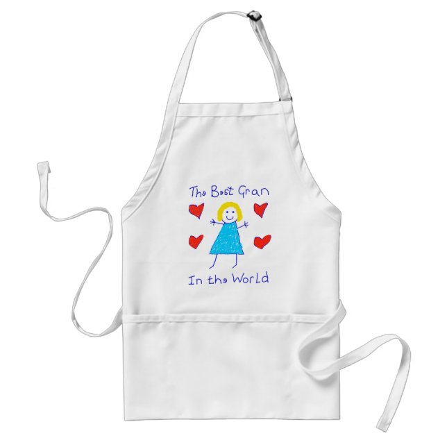 Best Gran In The World Standard Apron (Front)