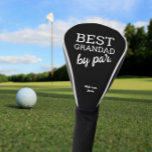 Best Grandad by par Modern Typography Custom Name Golf Head Cover<br><div class="desc">Surprise your golf-loving Grandad with a meaningful and personalised gift – our "Best Grandad by Par" Golf Head Cover. This custom head cover combines modern typography with a heartfelt message that will touch his heart. Customise the head cover by adding the name of his grandchild or grandchildren, making it a...</div>