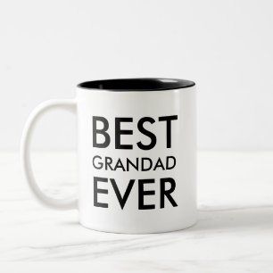Best Grandad Ever   Valentine's Day Gift Two-Tone Coffee Mug