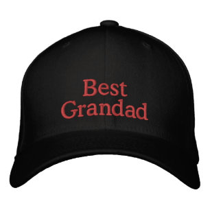 Best Grandad's Embroidered Hat