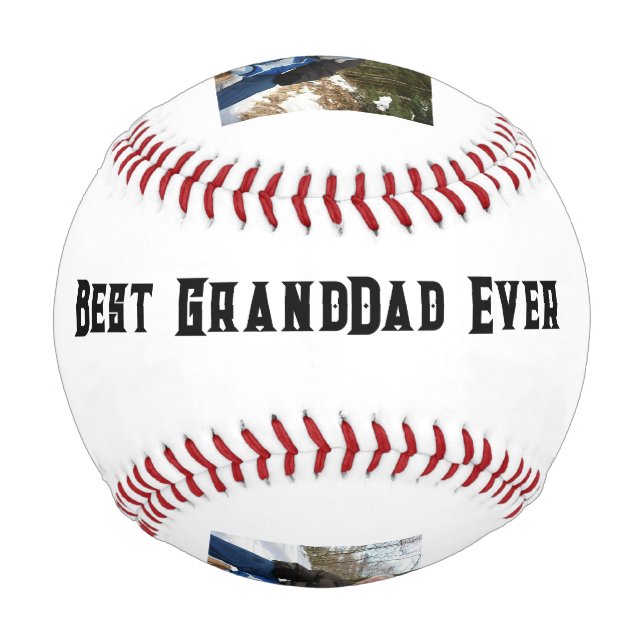 Best GrandDad Ever Baseball (Front)